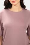 Amante Unwind Crop Top - Grape Shake — thumbnail 4